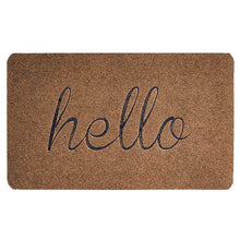 Load image into Gallery viewer, Floor Mat Bathroom Suede Embroidery Thickening Non-Slip Thickened Entry Door Floor Mat Carpet

