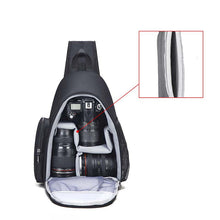 Load image into Gallery viewer, Cwatcun DSLR Camera Bag Outdoor Waterproof Camera Bag One Shoulder Cross Body Camera Bag
