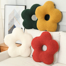 Load image into Gallery viewer, Flower-Pattern Throw Pillow Sofa Cushion Home Soft Spherical Plush Doll Gift
