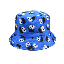 Load image into Gallery viewer, Unisex Reservible Creative Pattern Print Boonie Bucket Hat Cap Brim Outdoor Sun Safari Camping Fishing
