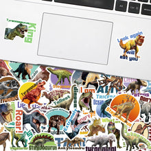 Load image into Gallery viewer, 50PCs Dinosaur Stickers Suitable for Laptop Motorcycle Skateboard Luggage Refrigerator Notebook Laptop Toy Stickers
