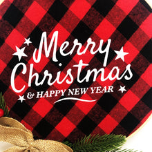 Load image into Gallery viewer, Christmas Garland Pendant Listing Christmas Decoration Venue Layout Props Wreath Decorations Door Hanging Welcome Doorplate
