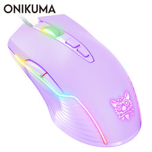 Load image into Gallery viewer, Wired Gaming Mouse USB Game Mice 7 Buttons Design Breathing LED Colors for Laptop PC Gamer
