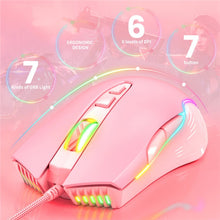 Load image into Gallery viewer, Wired Gaming Mouse USB Game Mice 7 Buttons Design Breathing LED Colors for Laptop PC Gamer
