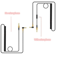 Load image into Gallery viewer, OOTDTY Spring Audio Cable Cord Line for Marshall Major II 2 Monitor Bluetooth Headphone Q81F
