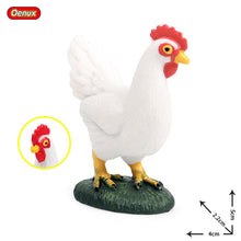 Load image into Gallery viewer, Simulation Farm Poultry Pig Rabbit Bird Animals Action Figures Tree Fence lawn Garden Decoration Model Toy For Kid Gift

