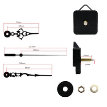 Load image into Gallery viewer, Wall Clock One-second Silent  Quartz   Movement Mechanism Hands Repair Tool Parts Replacement Kit
