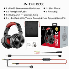 Load image into Gallery viewer, Wired Wireless Bluetooth Headphone With Boom Mic Stereo Wireless Headphones Gaming Headset For Phone Computer PC Gamer
