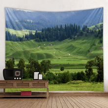 Load image into Gallery viewer, Only beautiful scenery design of 3 d digital print household tapestries
