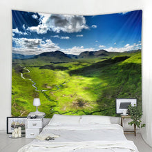 Load image into Gallery viewer, Only beautiful scenery design of 3 d digital print household tapestries
