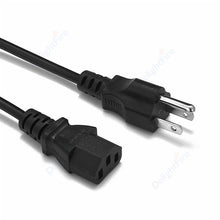 Load image into Gallery viewer, AC Power Cord 3 Prong 1.2m 100W AU UK Euro IEC C13 Power Supply Extension Cable For Power Adapter Router DVD
