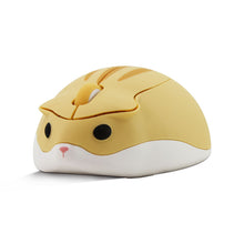 Load image into Gallery viewer, Wireless Computer Mouse Cute Cartoon Anime Hamster Shape USB Mause Mini Small Ergonomic Pink  Mice For Girl Kid Gift Toy
