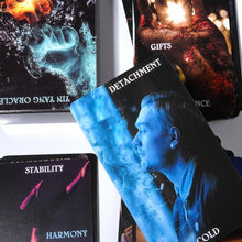 Load image into Gallery viewer, Oracle Card Yin-Yang Cards Deck Spiritual Emotional Physical Planetary Keywords 44 Pieces Tarot Zodiac Elements Cards Deck
