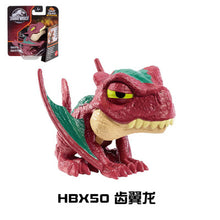 Load image into Gallery viewer, Original Mattel Jurassic World snap squad dinosaurs Indominus Rex Baryonyx Mosasauru bumy Ankylosaurus children's toys for boys
