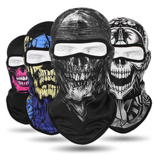 Load image into Gallery viewer, Outdoor Cool Sunscreen Balaclava Motorcycle Face Mask Lycra Moto Biker Wind Cap Mask Stopper Windproof Bicycle Cycling Headgear
