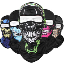 Load image into Gallery viewer, Outdoor Cool Sunscreen Balaclava Motorcycle Face Mask Lycra Moto Biker Wind Cap Mask Stopper Windproof Bicycle Cycling Headgear
