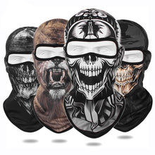 Load image into Gallery viewer, Outdoor Cool Sunscreen Balaclava Motorcycle Face Mask Lycra Moto Biker Wind Cap Mask Stopper Windproof Bicycle Cycling Headgear

