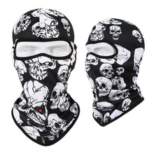 Load image into Gallery viewer, Outdoor Cool Sunscreen Balaclava Motorcycle Face Mask Lycra Moto Biker Wind Cap Mask Stopper Windproof Bicycle Cycling Headgear
