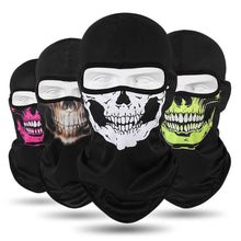 Load image into Gallery viewer, Outdoor Cool Sunscreen Balaclava Motorcycle Face Mask Lycra Moto Biker Wind Cap Mask Stopper Windproof Bicycle Cycling Headgear
