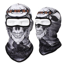 Load image into Gallery viewer, Outdoor Cool Sunscreen Balaclava Motorcycle Face Mask Lycra Moto Biker Wind Cap Mask Stopper Windproof Bicycle Cycling Headgear
