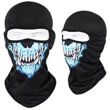 Load image into Gallery viewer, Outdoor Cool Sunscreen Balaclava Motorcycle Face Mask Lycra Moto Biker Wind Cap Mask Stopper Windproof Bicycle Cycling Headgear
