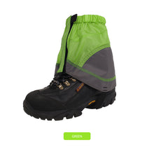 Load image into Gallery viewer, Silicon Coated Nylon Snow Leg Gaiters Waterproof Ultralight Legging Protection Guard Shoes Boots Cover Leg Hiking Climb
