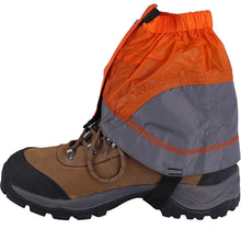 Load image into Gallery viewer, Outdoor Silicon Coated Nylon Snow Leg Gaiters Waterproof Ultralight Legging Protection Guard Shoes Boots Cover Leg Hiking Climb
