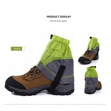 Load image into Gallery viewer, Outdoor Silicon Coated Nylon Snow Leg Gaiters Waterproof Ultralight Legging Protection Guard Shoes Boots Cover Leg Hiking Climb
