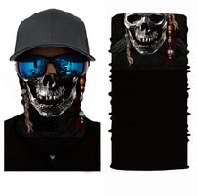 Load image into Gallery viewer, Outdoor Sports Seamless Bandanas Neck Gaiter Buffs Face Shield Motorcycle Cycling Balaclava Headband Mask Hiking Fishing Scarf
