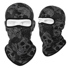 Load image into Gallery viewer, Outdoor Sunscreen Balaclava Motorcycle Skull Face Mask Quick-drying Breathable Cycling Wind Cap Ski Mask MTB Bicycle Headgear
