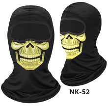 Load image into Gallery viewer, Outdoor Sunscreen Balaclava Venom Skull Riding Scarf Novelty Full Face Mask Multifunction Bandana Ski Masks MTB Bicycle Headgear
