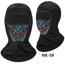 Load image into Gallery viewer, Outdoor Sunscreen Balaclava Venom Skull Riding Scarf Novelty Full Face Mask Multifunction Bandana Ski Masks MTB Bicycle Headgear
