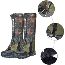 Load image into Gallery viewer, Outdoor Waterproof Foot Cover Durable Highly Breathable Double-Deck Hiking Climbing Legging Wraps Hunting Gaiters
