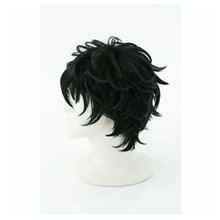 Load image into Gallery viewer, P5 Persona 5 Kurusu Akira Joker Cosplay Wig Anti-wrinkle Curly Hair Cosplay Hair+wig cap Halloween Party Role Cosplay Costumes
