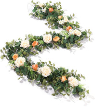Load image into Gallery viewer, 2M Artificial Flowers Plants Fake Eucalyptus Vine Garland Hanging for Wedding Home Office Party Garden Craft Art Decor
