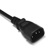 Load image into Gallery viewer, Socket Power Cable PDU UPS Cable IEC C14 Schuko CEE7/4 Power Extension Cord 20cm 30cm 50cm Power Cord

