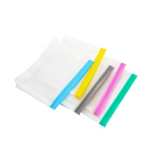 Load image into Gallery viewer, PEVA Food Storage Bag Upgrade Leakproof Top Stand Up Reusable Freezer Sandwich Ziplock Silicone Bag Food Preservation
