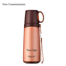 Load image into Gallery viewer, Thermos Bottle 420ml 520ml Stainless Steel Vacuum Flask Travel Coffee Thermo Mug School Insulated Bottle Home Thermo Cup
