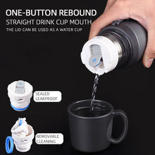 Load image into Gallery viewer, Thermos Bottle 420ml 520ml Stainless Steel Vacuum Flask Travel Coffee Thermo Mug School Insulated Bottle Home Thermo Cup
