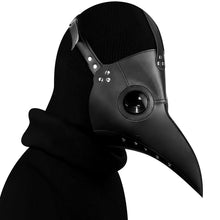 Load image into Gallery viewer, PU Steampunk Bird Plague Doctor Mask Long Nose Beak Mask Retro Cosplay Masks Party Carnival Costume Props Accessories
