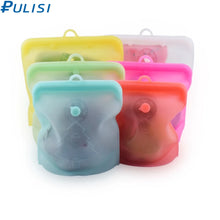 Load image into Gallery viewer, Reusable Food Bag 1500ml 1000ml 500ml Leakproof Containers Reusable Fresh Bag Food Storage Bag Freezer Bag Snack
