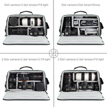 Load image into Gallery viewer, PULUZ Portable Camera Crossbody Shoulder Bag Digital Storage Lens Bag
