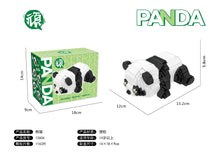 Load image into Gallery viewer, Panda Micro Building Blocks Creative DIY 3D Animal Model Naughty Panda Mini Brick Figure Toys Table Decor For Kids Birthday Gift
