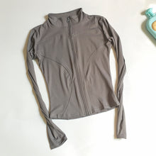 Load image into Gallery viewer, Yoga Shirt Gym Top Active wear Running Coats Workout Clothes Woman
