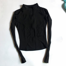 Load image into Gallery viewer, Yoga Shirt Gym Top Active wear Running Coats Workout Clothes Woman
