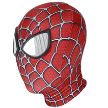 Load image into Gallery viewer, Peter Parker Miles Morales Raimi Superhero Cosplay Costume Masks Lens Prop Face Mask Halloween
