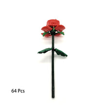 Load image into Gallery viewer, Pink Rose MOC Building Blocks Toys Valentine's Day DIY Bricks Kit Gift For Couple Declaration Of Love Flower Language First Love
