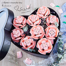 Load image into Gallery viewer, Pink Rose MOC Building Blocks Toys Valentine's Day DIY Bricks Kit Gift For Couple Declaration Of Love Flower Language First Love
