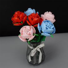 Load image into Gallery viewer, Pink Rose MOC Building Blocks Toys Valentine's Day DIY Bricks Kit Gift For Couple Declaration Of Love Flower Language First Love

