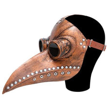 Load image into Gallery viewer, Plague Doctor Mask Steampunk Emulsion Bird Cosplay Masks Prop Mascarillas 17 Styles Costume Mascherine Protect Halloween
